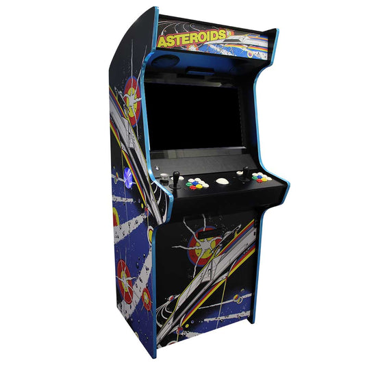 Asteroids Evo Jamma Cabinet from the left