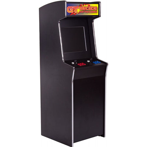 GTX stand-up arcade machine with GT logo marquee
