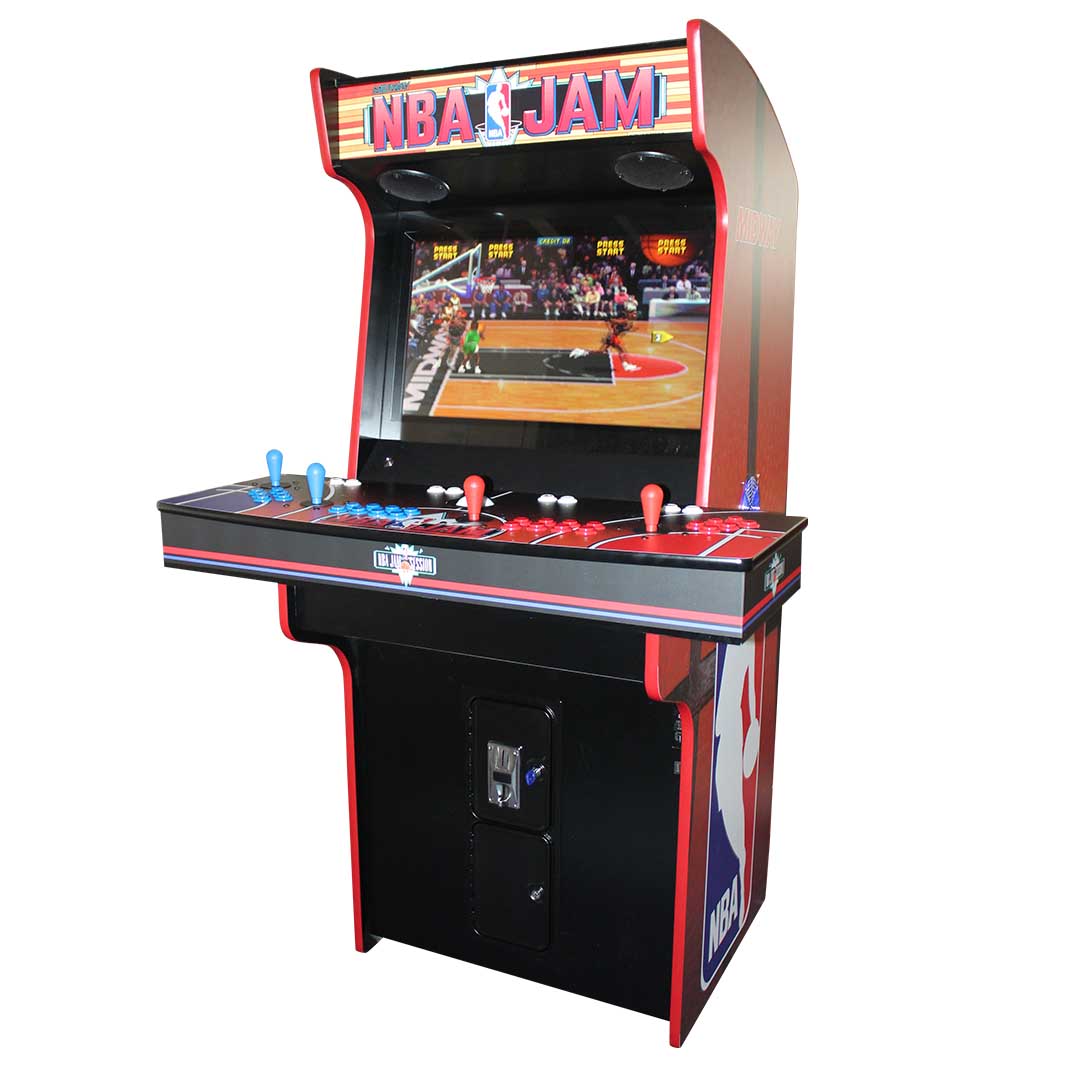 4 Player NBA Jam Evo Jamma Cabinet to the right