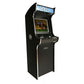 Apex Media arcade machine in black with front left profile