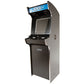 Apex Elite arcade machine in black with front right profile