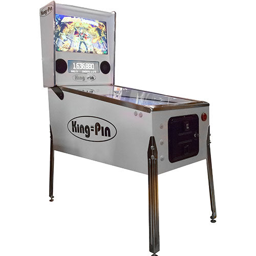 king-pin virtual pinball in white