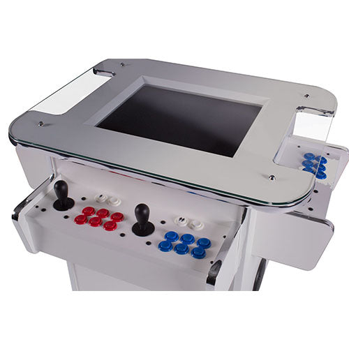 gt white tabletop arcade cabinet over 2500 retro games