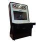 Nu-Gen Media arcade machine in black and white front left profile