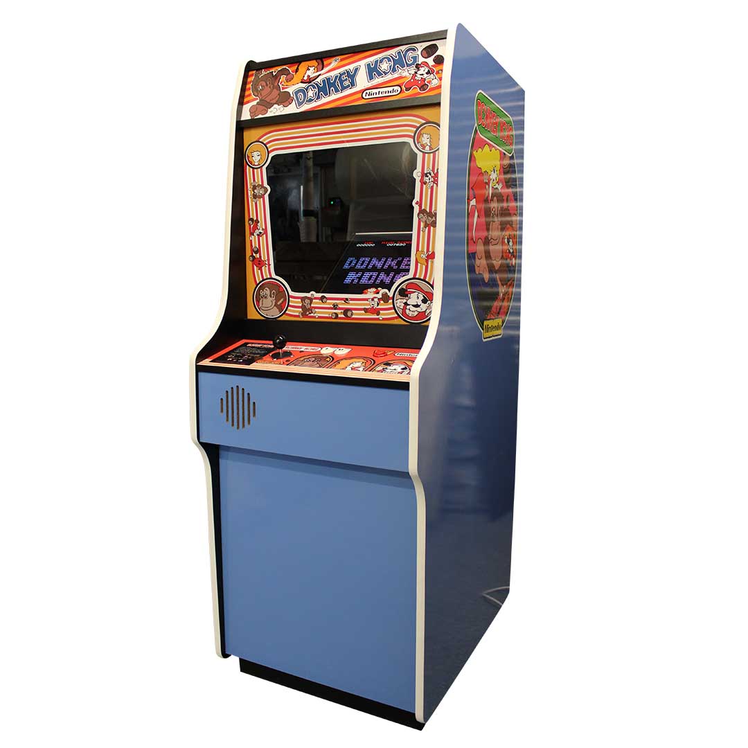 Donkey Kong Replica Jamma Cabinet to the right