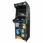 Apex Play arcade machine with Ethos Technology decals front right profile