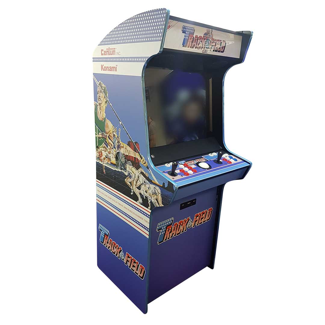 Track & Field Evo Jamma Cabinet from the top left