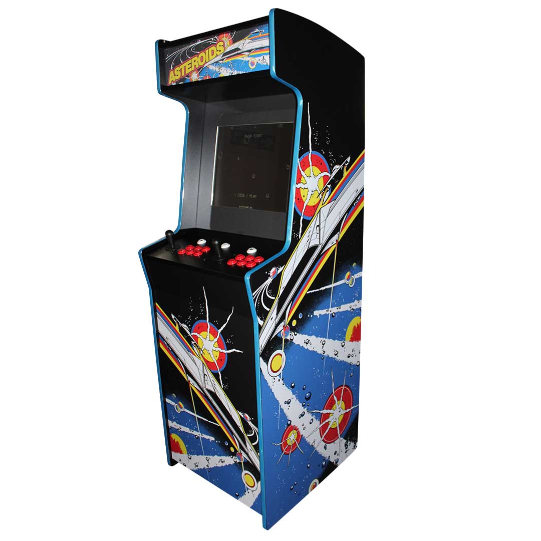 Asteroids Jamma Cabinet from the right
