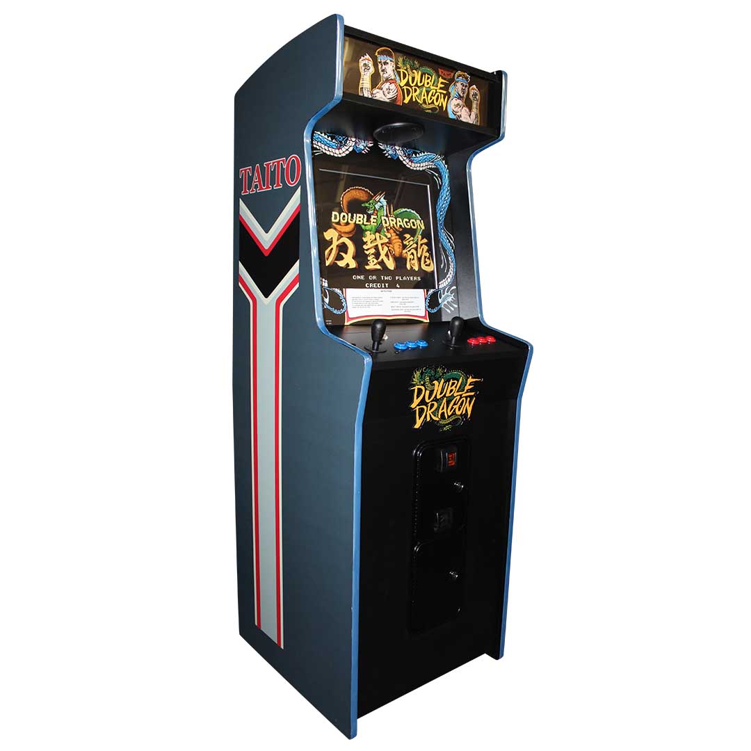 Double Dragon Jamma Cabinet from the left