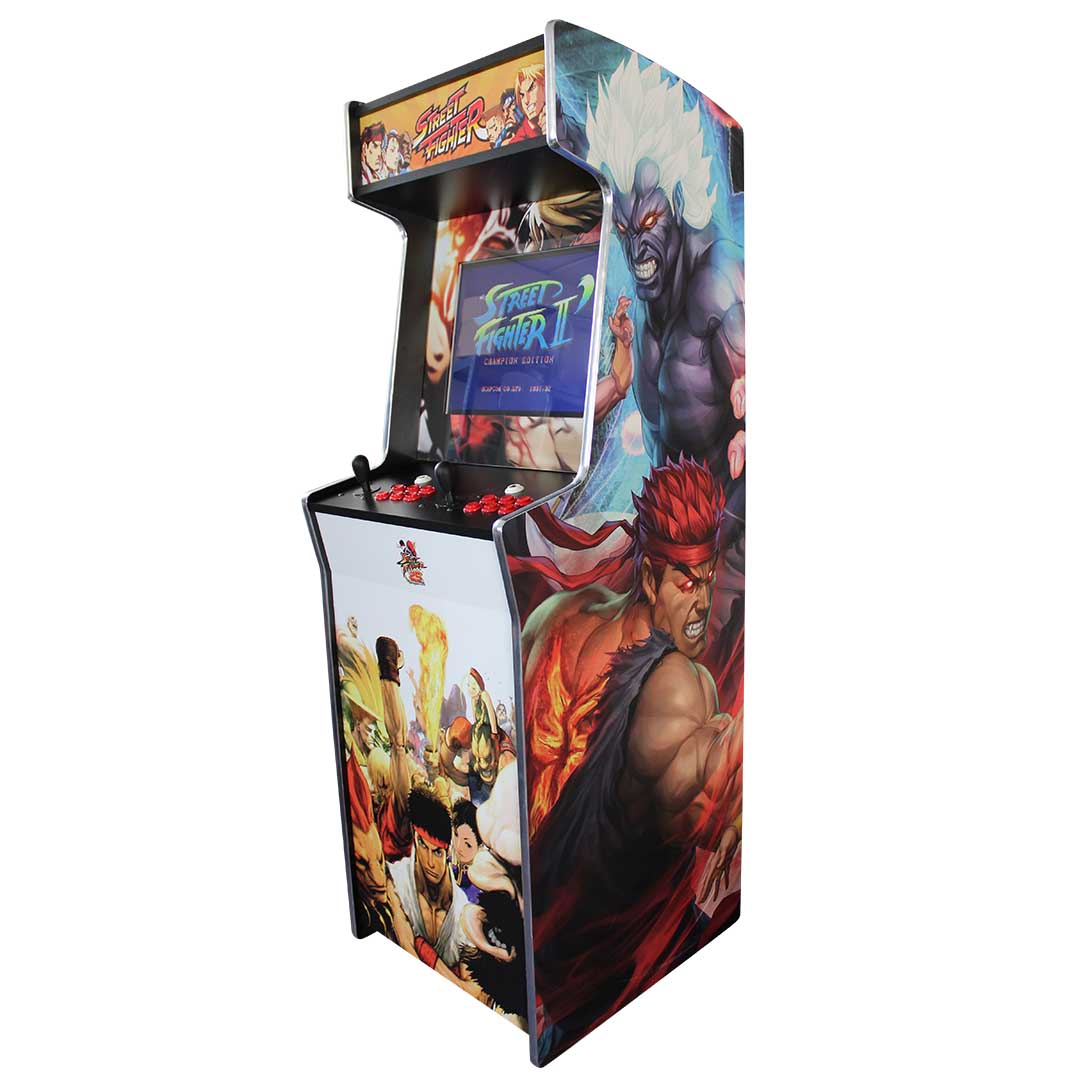 Street Fighter 2 Jamma Cabinet from the right
