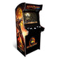 Evo Elite arcade machine with Mortal Kombat decals front left profile