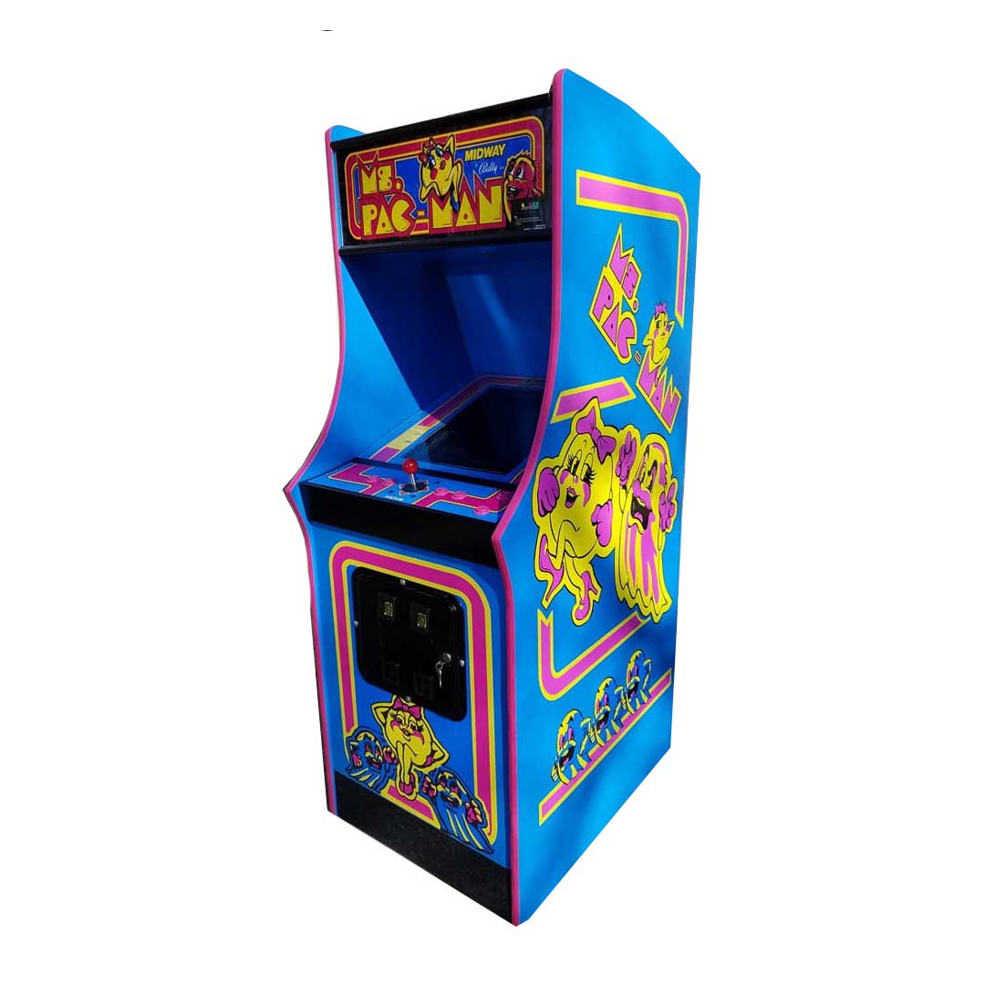 Ms. Pac-man Replica Jamma Cabinet from the right