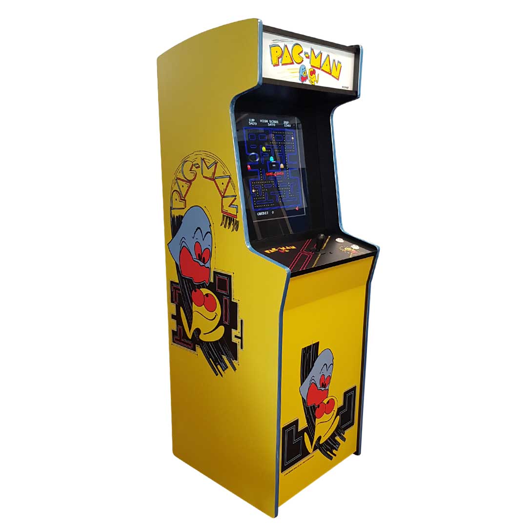 Pac-Man GT JAMMA Commercial Arcade Cabinet – Bespoke Arcades