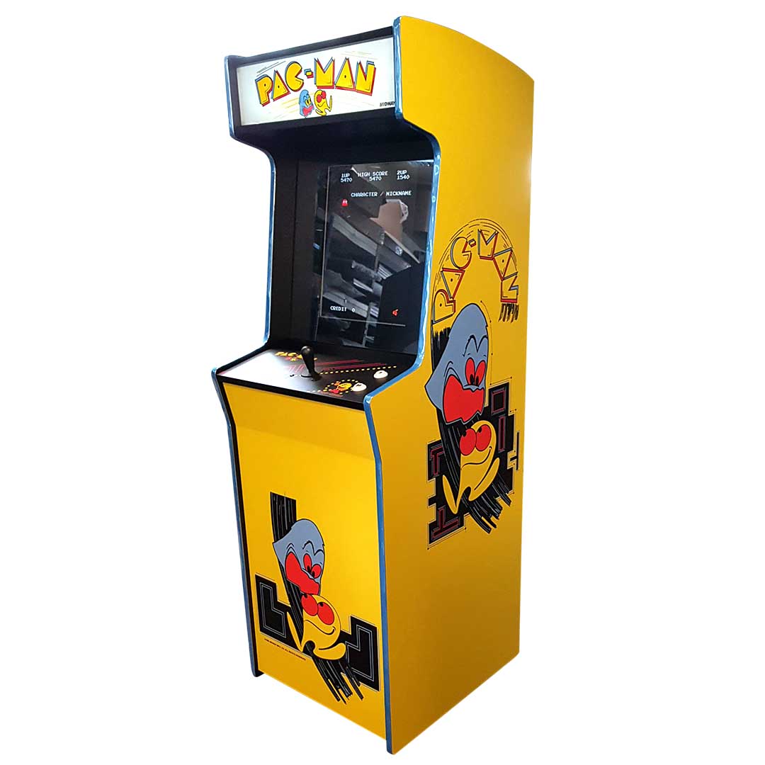 Pac-man Jamma Cabinet from the right