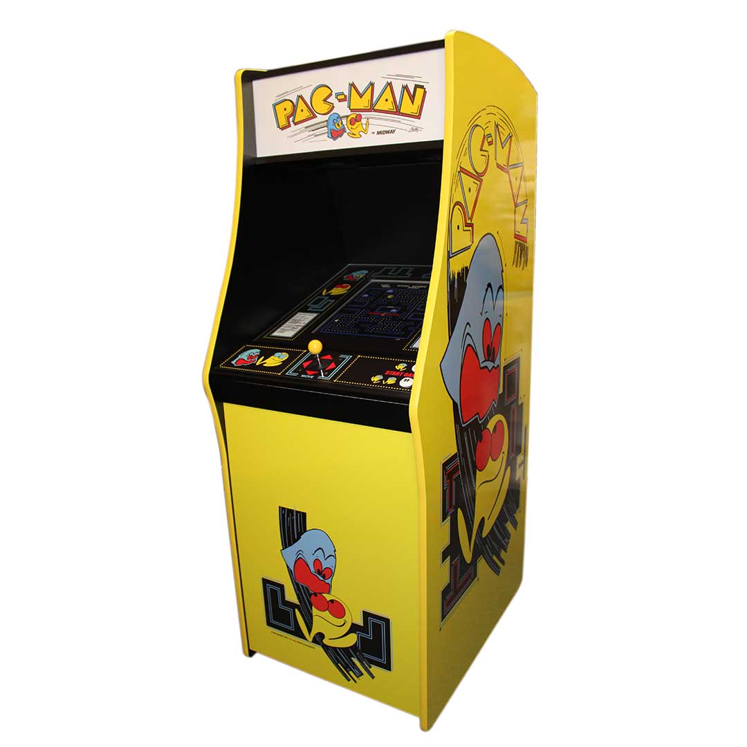 Pac-man Replica Jamma Cabinet from the right