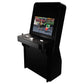 Nu-Gen Stand-up Elite arcade machine in black front right profile
