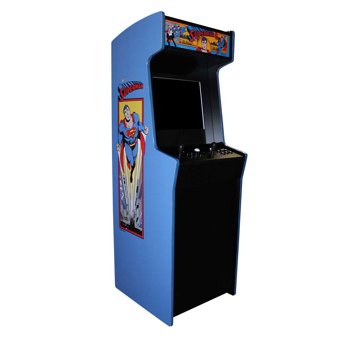 Superman Jamma Cabinet from the left