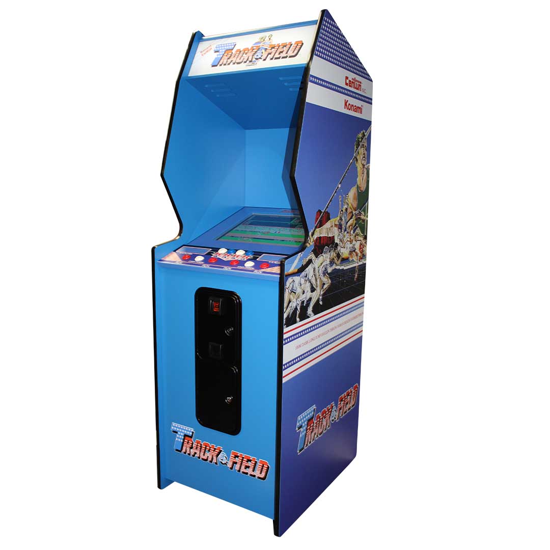 Track and Field Replica Jamma Cabinet from the right